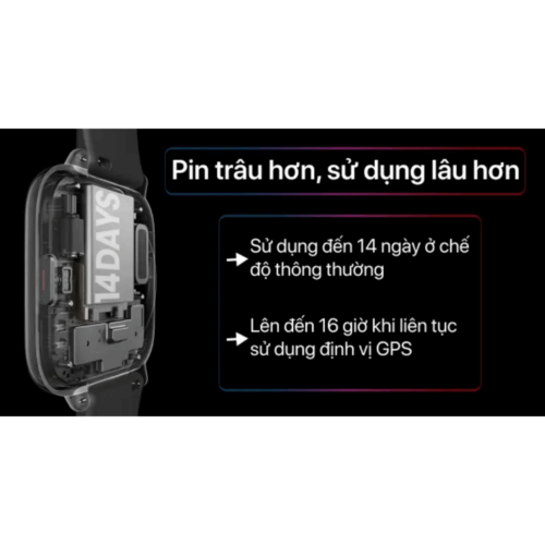 Đồng Hồ Thông Minh Amazfit Active - Năng Lượng Bất Tận, Phong Cách Năng Động - Hình ảnh 4