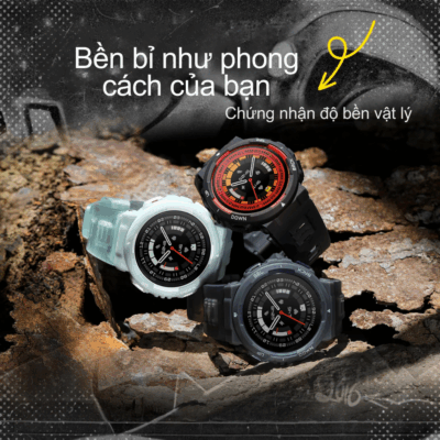 Đồng Hồ Thông Minh Amazfit Active Edge - Bền Bỉ Vượt Trội, Năng Động Không Giới Hạn - Khám phá sức mạnh và sự bền bỉ của <strong>Đồng hồ thông minh Amazfit Active Edge</strong>, người bạn đồng hành lý tưởng cho mọi cuộc phiêu lưu. Thiết kế hầm hố, chắc chắn, vượt qua các bài kiểm tra độ bền quân sự (nếu có), cùng khả năng chống nước 10 ATM, <strong>Amazfit Active Edge</strong> sẵn sàng đối mặt với mọi thử thách. Với màn hình sắc nét, GPS chính xác, hơn 130 chế độ thể thao và các tính năng theo dõi sức khỏe toàn diện như nhịp tim, SpO2, giấc ngủ, <strong>Đồng hồ thông minh Amazfit Active Edge</strong> không chỉ giúp bạn theo dõi hiệu suất mà còn đảm bảo bạn luôn khỏe mạnh. Tích hợp Zepp OS mượt mà và thời lượng pin siêu dài, <strong>Amazfit Active Edge</strong> sẽ cùng bạn chinh phục mọi giới hạn.