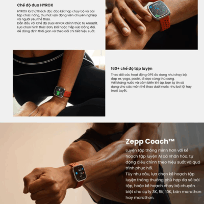 Đồng Hồ Thông Minh Amazfit Active2 Square Premium - Tinh Hoa Thiết Kế, Đỉnh Cao Công Nghệ Amazfit Active2 Square