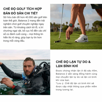 Đồng Hồ Thông Minh Amazfit Balance 2 - Cân Bằng Toàn Diện Thân & Tâm, Nâng Tầm Sức Khỏe Amazfit Balance 2