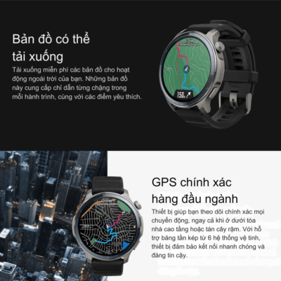 Đồng Hồ Thông Minh Amazfit Balance 2 - Cân Bằng Toàn Diện Thân & Tâm, Nâng Tầm Sức Khỏe Amazfit Balance 2