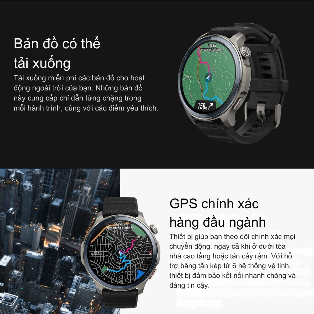 Đồng Hồ Thông Minh Amazfit Balance 2 - Cân Bằng Toàn Diện Thân & Tâm, Nâng Tầm Sức Khỏe Amazfit Balance 2