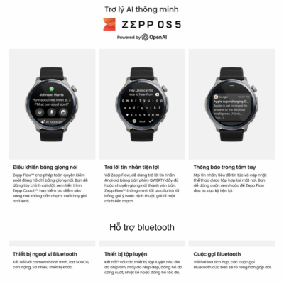 Đồng Hồ Thông Minh Amazfit Balance 2 - Cân Bằng Toàn Diện Thân & Tâm, Nâng Tầm Sức Khỏe Amazfit Balance 2