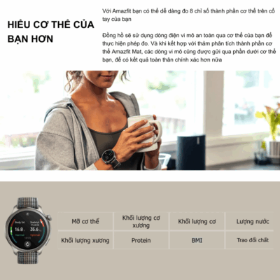 Đồng Hồ Thông Minh Amazfit Balance - Cân Bằng Toàn Diện Thân, Tâm, Nâng Tầm Sức Khỏe Amazfit Balance