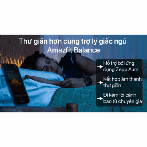 Đồng Hồ Thông Minh Amazfit Balance - Cân Bằng Toàn Diện Thân & Tâm, Nâng Tầm Sức Khỏe - Hình ảnh 10