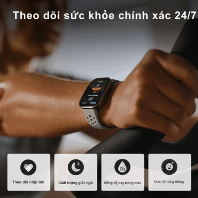 Đồng Hồ Thông Minh Amazfit Bip6 - Trợ Thủ Toàn Diện Cho Sức Khỏe và Phong Cách - Khám phá thế giới công nghệ đeo tay với <strong>Đồng hồ Amazfit Bip6</strong>, người bạn đồng hành lý tưởng cho cuộc sống năng động của bạn. Với màn hình sắc nét, thời lượng pin siêu dài và thiết kế thời trang, <strong>Amazfit Bip6</strong> không chỉ hiển thị giờ mà còn theo dõi toàn diện sức khỏe của bạn từ nhịp tim, giấc ngủ đến mức độ căng thẳng. Tích hợp định vị GPS, hơn 100 chế độ thể thao và khả năng nhận thông báo thông minh, <strong>Đồng hồ Amazfit Bip6</strong> giúp bạn luôn kết nối và kiểm soát mọi hoạt động, nâng cao chất lượng cuộc sống và phong cách cá nhân một cách hiệu quả.