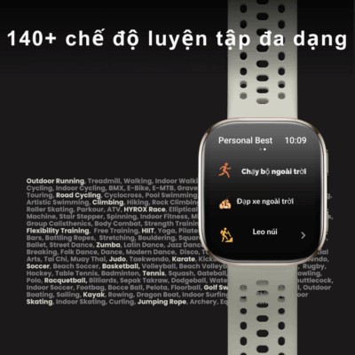 Đồng Hồ Thông Minh Amazfit Bip6 - Trợ Thủ Toàn Diện Cho Sức Khỏe và Phong Cách - Khám phá thế giới công nghệ đeo tay với <strong>Đồng hồ Amazfit Bip6</strong>, người bạn đồng hành lý tưởng cho cuộc sống năng động của bạn. Với màn hình sắc nét, thời lượng pin siêu dài và thiết kế thời trang, <strong>Amazfit Bip6</strong> không chỉ hiển thị giờ mà còn theo dõi toàn diện sức khỏe của bạn từ nhịp tim, giấc ngủ đến mức độ căng thẳng. Tích hợp định vị GPS, hơn 100 chế độ thể thao và khả năng nhận thông báo thông minh, <strong>Đồng hồ Amazfit Bip6</strong> giúp bạn luôn kết nối và kiểm soát mọi hoạt động, nâng cao chất lượng cuộc sống và phong cách cá nhân một cách hiệu quả.