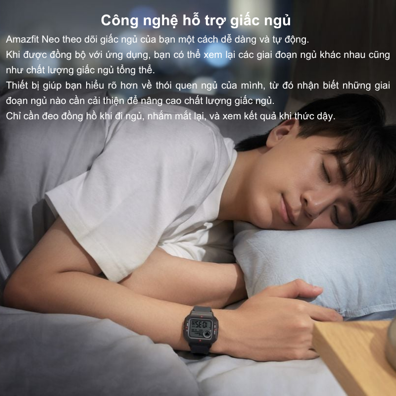 Đồng hồ thông minh Amazfit Neo - Vẻ đẹp retro, sức mạnh hiện đại, đồng hành cùng bạn sống khỏe Đồng hồ thông minh Amazfit Neo - Vẻ đẹp retro, sức mạnh hiện đại, đồng hành cùng bạn sống khỏe - Hình ảnh 3