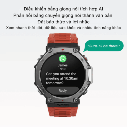 Đồng Hồ Thông Minh Amazfit T-REX 3 - Sức Mạnh Huyền Thoại, Chinh Phục Mọi Giới Hạn - Hình ảnh 4