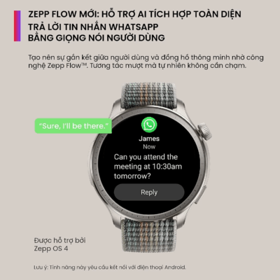 Đồng Hồ Thông Minh Amazfit Balance 2 - Cân Bằng Toàn Diện Thân & Tâm, Nâng Tầm Sức Khỏe - Khám phá sự cân bằng hoàn hảo giữa sức khỏe thể chất và tinh thần với <strong>Đồng hồ thông minh Amazfit Balance 2</strong>. Phiên bản kế nhiệm này mang đến những cải tiến vượt trội về công nghệ theo dõi sức khỏe, tập trung vào sự cân bằng toàn diện. Với cảm biến BioTracker™ PPG chính xác, đo thành phần cơ thể, phân tích mức độ căng thẳng chuyên sâu và các công cụ hỗ trợ giấc ngủ thông minh, <strong>Amazfit Balance 2</strong> giúp bạn hiểu rõ và tối ưu hóa tình trạng cơ thể lẫn tâm trí. Thiết kế sang trọng, màn hình AMOLED sắc nét, GPS băng tần kép và thời lượng pin ấn tượng biến <strong>Đồng hồ thông minh Amazfit Balance 2</strong> thành người bạn đồng hành lý tưởng để bạn sống khỏe mạnh, cân bằng và hiệu quả mỗi ngày.
