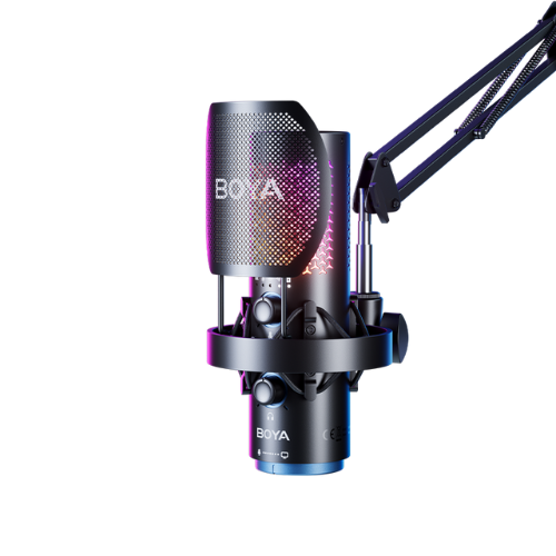 Micro Thu Âm Để Bàn BOYA K5 Micro Thu Âm Để Bàn BOYA K5 - Hình ảnh 2