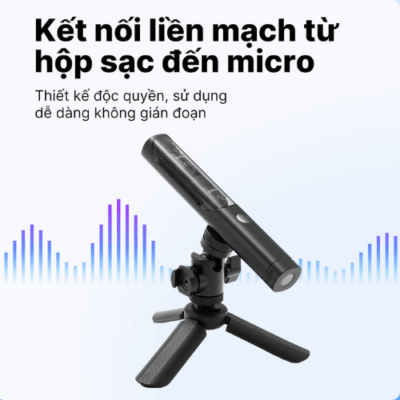 Mic Không Dây BOYA MAGIC - Micro Thu Âm Chuyên Nghiệp Cho Mọi Thiết Bị - Ghi âm thanh chất lượng phòng thu mọi lúc mọi nơi với <strong>Mic không dây BOYA MAGIC</strong> – giải pháp micro cài áo nhỏ gọn, tiện lợi cho điện thoại, máy tính và máy ảnh. Với công nghệ không dây 2.4GHz tiên tiến, BOYA MAGIC mang đến âm thanh rõ ràng, sắc nét, loại bỏ tạp âm hiệu quả, lý tưởng cho vlogger, streamer, phỏng vấn và sáng tạo nội dung. Dễ dàng sử dụng, kết nối tức thì, <strong>BOYA MAGIC</strong> là lựa chọn hoàn hảo để nâng tầm chất lượng âm thanh cho các dự án của bạn.