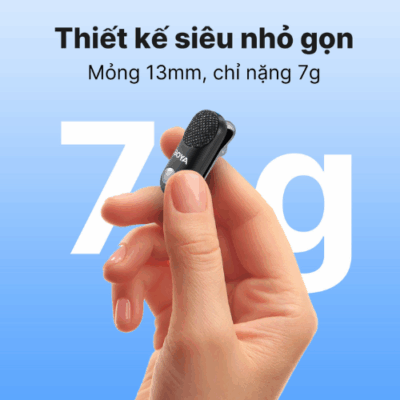 Mic Không Dây BOYA MAGIC - Micro Thu Âm Chuyên Nghiệp Cho Mọi Thiết Bị - Ghi âm thanh chất lượng phòng thu mọi lúc mọi nơi với <strong>Mic không dây BOYA MAGIC</strong> – giải pháp micro cài áo nhỏ gọn, tiện lợi cho điện thoại, máy tính và máy ảnh. Với công nghệ không dây 2.4GHz tiên tiến, BOYA MAGIC mang đến âm thanh rõ ràng, sắc nét, loại bỏ tạp âm hiệu quả, lý tưởng cho vlogger, streamer, phỏng vấn và sáng tạo nội dung. Dễ dàng sử dụng, kết nối tức thì, <strong>BOYA MAGIC</strong> là lựa chọn hoàn hảo để nâng tầm chất lượng âm thanh cho các dự án của bạn.