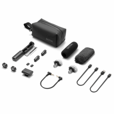 Mic Không Dây BOYA MAGIC - Micro Thu Âm Chuyên Nghiệp Cho Mọi Thiết Bị - Ghi âm thanh chất lượng phòng thu mọi lúc mọi nơi với <strong>Mic không dây BOYA MAGIC</strong> – giải pháp micro cài áo nhỏ gọn, tiện lợi cho điện thoại, máy tính và máy ảnh. Với công nghệ không dây 2.4GHz tiên tiến, BOYA MAGIC mang đến âm thanh rõ ràng, sắc nét, loại bỏ tạp âm hiệu quả, lý tưởng cho vlogger, streamer, phỏng vấn và sáng tạo nội dung. Dễ dàng sử dụng, kết nối tức thì, <strong>BOYA MAGIC</strong> là lựa chọn hoàn hảo để nâng tầm chất lượng âm thanh cho các dự án của bạn.