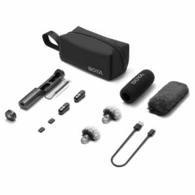 Mic Không Dây BOYA MAGIC - Micro Thu Âm Chuyên Nghiệp Cho Mọi Thiết Bị - Ghi âm thanh chất lượng phòng thu mọi lúc mọi nơi với <strong>Mic không dây BOYA MAGIC</strong> – giải pháp micro cài áo nhỏ gọn, tiện lợi cho điện thoại, máy tính và máy ảnh. Với công nghệ không dây 2.4GHz tiên tiến, BOYA MAGIC mang đến âm thanh rõ ràng, sắc nét, loại bỏ tạp âm hiệu quả, lý tưởng cho vlogger, streamer, phỏng vấn và sáng tạo nội dung. Dễ dàng sử dụng, kết nối tức thì, <strong>BOYA MAGIC</strong> là lựa chọn hoàn hảo để nâng tầm chất lượng âm thanh cho các dự án của bạn.