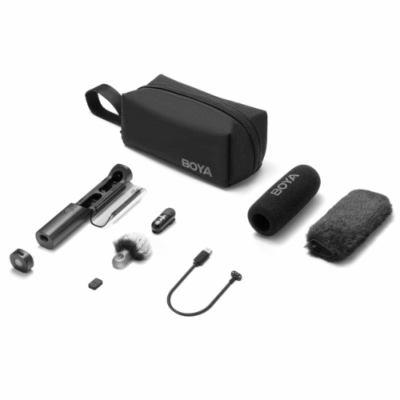 Mic Không Dây BOYA MAGIC - Micro Thu Âm Chuyên Nghiệp Cho Mọi Thiết Bị - Ghi âm thanh chất lượng phòng thu mọi lúc mọi nơi với <strong>Mic không dây BOYA MAGIC</strong> – giải pháp micro cài áo nhỏ gọn, tiện lợi cho điện thoại, máy tính và máy ảnh. Với công nghệ không dây 2.4GHz tiên tiến, BOYA MAGIC mang đến âm thanh rõ ràng, sắc nét, loại bỏ tạp âm hiệu quả, lý tưởng cho vlogger, streamer, phỏng vấn và sáng tạo nội dung. Dễ dàng sử dụng, kết nối tức thì, <strong>BOYA MAGIC</strong> là lựa chọn hoàn hảo để nâng tầm chất lượng âm thanh cho các dự án của bạn.