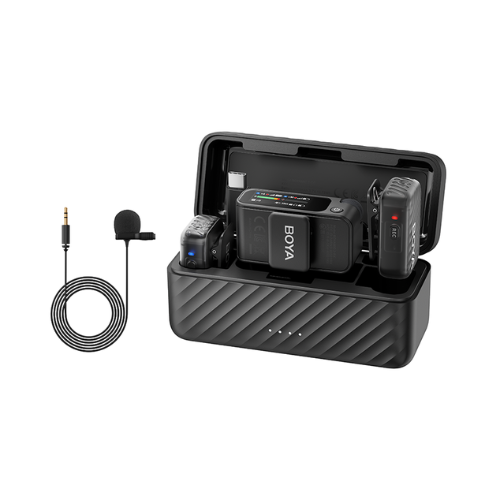 Mic không dây BOYAMIC 2-01 Hệ Thống Micro Kép Đa Năng Mic không dây BOYAMIC 2-01 Hệ Thống Micro Kép Đa Năng - Hình ảnh 2