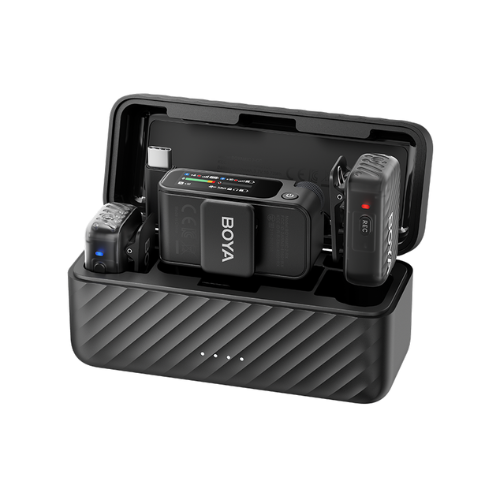 Mic không dây BOYAMIC 2-01 Hệ Thống Micro Kép Đa Năng Mic không dây BOYAMIC 2-01 Hệ Thống Micro Kép Đa Năng - Hình ảnh 3