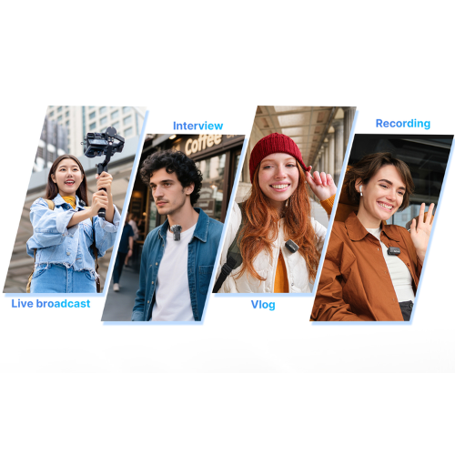 Mic không dây BOYAMIC 2-01 Hệ Thống Micro Kép Đa Năng Mic không dây BOYAMIC 2-01 Hệ Thống Micro Kép Đa Năng - Hình ảnh 4