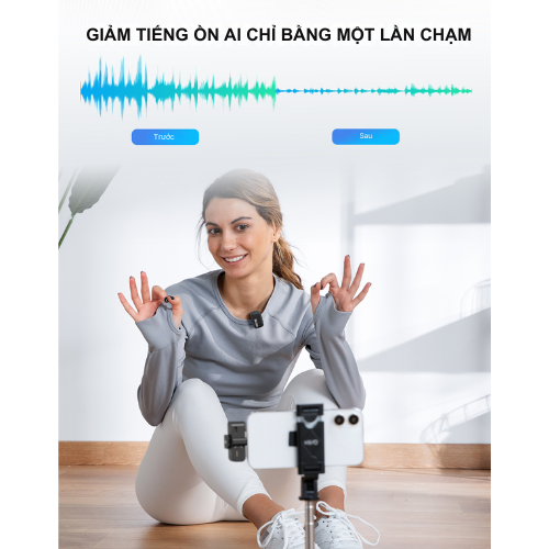 Mic không dây BOYAMIC 2-01 Hệ Thống Micro Kép Đa Năng Mic không dây BOYAMIC 2-01 Hệ Thống Micro Kép Đa Năng - Hình ảnh 6