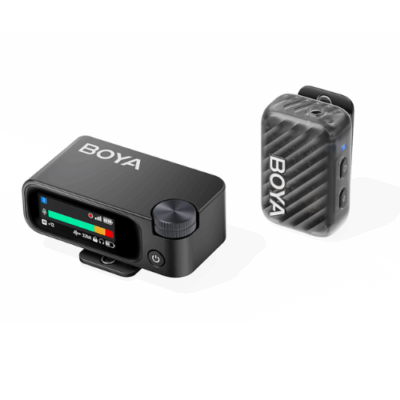 Mic không dây BOYAMIC 2-02 Hệ Thống Micro Kép Chuyên Nghiệp Mic không dây BOYAMIC 2-02 Hệ Thống Micro Kép Chuyên Nghiệp - Nâng tầm nội dung của bạn với <strong>Mic không dây BOYAMIC 2-02</strong> – hệ thống micro không dây kênh đôi cao cấp, hoàn hảo cho các nhà sáng tạo nội dung, podcaster, vlogger và phỏng vấn. Với khả năng tương thích vượt trội với camera, điện thoại thông minh và máy tính, <strong>BOYAMIC 2-02</strong> mang đến sự tiện lợi tối đa cùng âm thanh rõ ràng, chất lượng phòng thu. Thiết kế nhỏ gọn, dễ sử dụng, cùng thời lượng pin bền bỉ, <strong>Mic không dây BOYAMIC 2-02</strong> là giải pháp lý tưởng cho việc ghi hình di động, livestream hoặc tạo podcast, đảm bảo mọi chi tiết âm thanh đều được ghi lại sắc nét và chân thực.