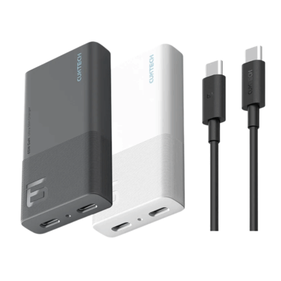 Bộ Sạc Cuktech 65w 2 Cổng USB-C Ultra Slim (AD652S) Nhỏ Gọn, Mạnh Mẽ, Đa Năng