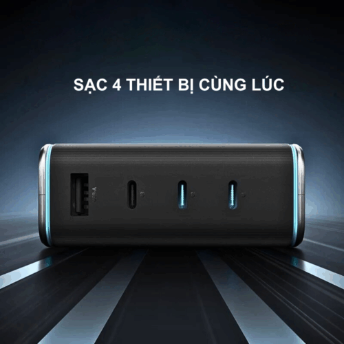 Bộ Sạc Cuktech GaN Charger 4 Ports 140W (AD1404U) Sạc Đa Năng, Siêu Mạnh Cho Mọi Thiết Bị - Hình ảnh 3