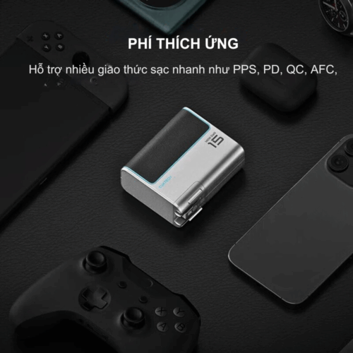 Bộ Sạc Cuktech GaN Charger 4 Ports 140W (AD1404U) Sạc Đa Năng, Siêu Mạnh Cho Mọi Thiết Bị - Hình ảnh 5