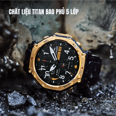 Đồng Hồ Thông Minh Amazfit T-Rex 3 Pro: Bền Bỉ Chuẩn Quân Đội, GPS Đa Băng Tần & Màn Hình AMOLED 1.5K Siêu Sắc Nét Đồng Hồ Thông Minh Amazfit T-Rex 3 Pro Bền Bỉ Chuẩn Quân Đội, GPS Đa Băng Tần & Màn Hình AMOLED 1.5K Siêu Sắc Nét