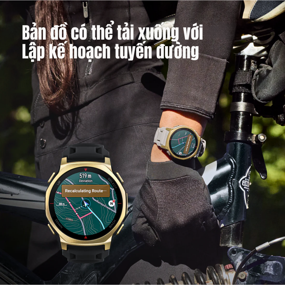 Đồng Hồ Thông Minh Amazfit T-Rex 3 Pro: Bền Bỉ Chuẩn Quân Đội, GPS Đa Băng Tần & Màn Hình AMOLED 1.5K Siêu Sắc Nét Đồng Hồ Thông Minh Amazfit T-Rex 3 Pro Bền Bỉ Chuẩn Quân Đội, GPS Đa Băng Tần & Màn Hình AMOLED 1.5K Siêu Sắc Nét