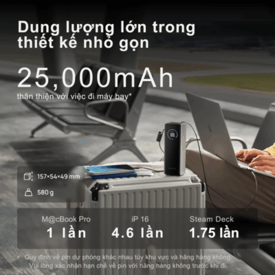 EcoFlow RAPID (170W, Cáp Built-In 100W) - Trạm Sạc Di Động Nhỏ Gọn, Sạc Nhanh, Tiện Lợi Tối Đa EcoFlow RAPID (170W, Cáp Built-In 100W) - Trạm Sạc Di Động Nhỏ Gọn, Sạc Nhanh, Tiện Lợi Tối Đa - <strong>EcoFlow RAPID</strong> mang đến sự kết hợp hoàn hảo giữa dung lượng lớn và thiết kế siêu nhỏ gọn, là giải pháp sạc di động lý tưởng cho cuộc sống hiện đại. Với công suất 170W và cáp tích hợp 100W tiện lợi, chiếc <strong>EcoFlow RAPID</strong> này loại bỏ mọi rắc rối về dây cáp. Nạp năng lượng nhanh chóng cho laptop, điện thoại và các thiết bị khác, dù bạn đang ở văn phòng, trên đường hay phiêu lưu ngoài trời. An toàn, hiệu quả và cực kỳ tiện dụng, <strong>EcoFlow RAPID</strong> là người bạn đồng hành không thể thiếu. Trải nghiệm sự khác biệt với <strong>EcoFlow RAPID</strong> ngay hôm nay!