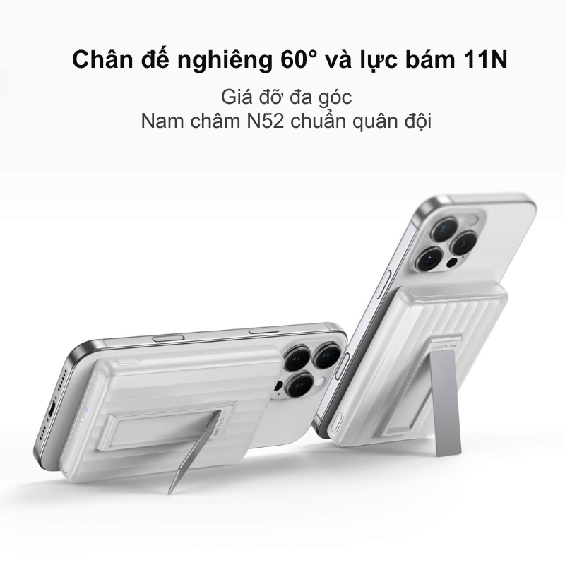 EcoFlow RAPID Mag Power Bank Ultra-Slim - Sạc Dự Phòng Di Động Mỏng Nhẹ, Sạc Nhanh Tiện Lợi EcoFlow RAPID Mag Power Bank Ultra-Slim - Sạc Dự Phòng Di Động Mỏng Nhẹ, Sạc Nhanh Tiện Lợi - Hình ảnh 6