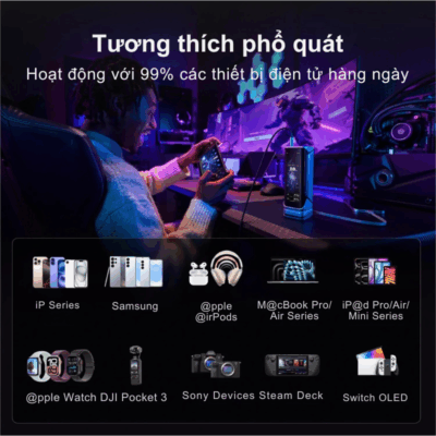 EcoFlow RAPID Pro X 300W - Trạm Sạc Di Động Mạnh Mẽ, Sạc Nhanh Đa Năng Cho Mọi Thiết Bị EcoFlow RAPID Pro X 300W - Trạm Sạc Di Động Mạnh Mẽ, Sạc Nhanh Đa Năng Cho Mọi Thiết Bị - <strong>EcoFlow RAPID Pro X 300W</strong> là trạm sạc di động mạnh mẽ, cung cấp nguồn năng lượng đáng tin cậy cho mọi nhu cầu của bạn. Với công suất đầu ra 300W, <strong>EcoFlow RAPID Pro X</strong> dễ dàng sạc cho laptop, máy ảnh, drone và nhiều thiết bị khác. Thiết kế nhỏ gọn, di động biến nó thành người bạn đồng hành lý tưởng cho cắm trại, dã ngoại hay các công việc ngoài trời. Trải nghiệm sự tiện lợi và hiệu suất vượt trội cùng <strong>EcoFlow RAPID Pro X</strong> ngay hôm nay. Đừng bỏ lỡ giải pháp năng lượng tối ưu này!