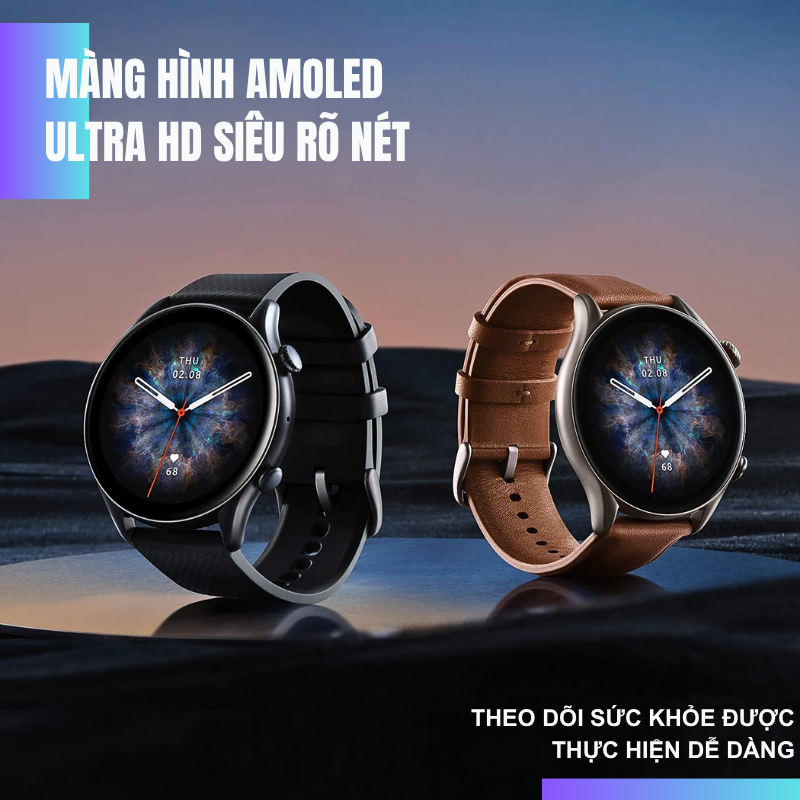 Đồng hồ thông minh Amazfit GTR 3 Pro - Đỉnh cao sang trọng, công nghệ vượt trội, trải nghiệm hoàn hảo Đồng hồ thông minh Amazfit GTR 3 Pro - Đỉnh cao sang trọng, công nghệ vượt trội, trải nghiệm hoàn hảo - Hình ảnh 3