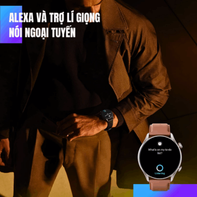 Đồng hồ thông minh Amazfit GTR 3 Pro - Đỉnh cao sang trọng, công nghệ vượt trội, trải nghiệm hoàn hảo Đồng hồ thông minh Amazfit GTR 3 Pro - Đỉnh cao sang trọng, công nghệ vượt trội, trải nghiệm hoàn hảo - Nâng tầm phong cách và sức khỏe với <strong>Amazfit GTR 3 Pro</strong>, chiếc đồng hồ thông minh cao cấp kết hợp thiết kế sang trọng với công nghệ tiên tiến. Màn hình AMOLED Ultra HD sắc nét, khung hợp kim nhôm cao cấp và núm xoay điều hướng cổ điển mang lại vẻ ngoài tinh tế. Với thời lượng pin lên đến 12 ngày, định vị GPS chính xác, theo dõi sức khỏe toàn diện (nhịp tim, SpO2, căng thẳng, giấc ngủ) và hơn 150 chế độ thể thao, <strong>Amazfit GTR 3 Pro</strong> là người bạn đồng hành lý tưởng, giúp bạn sống thông minh, năng động và đầy phong cách.