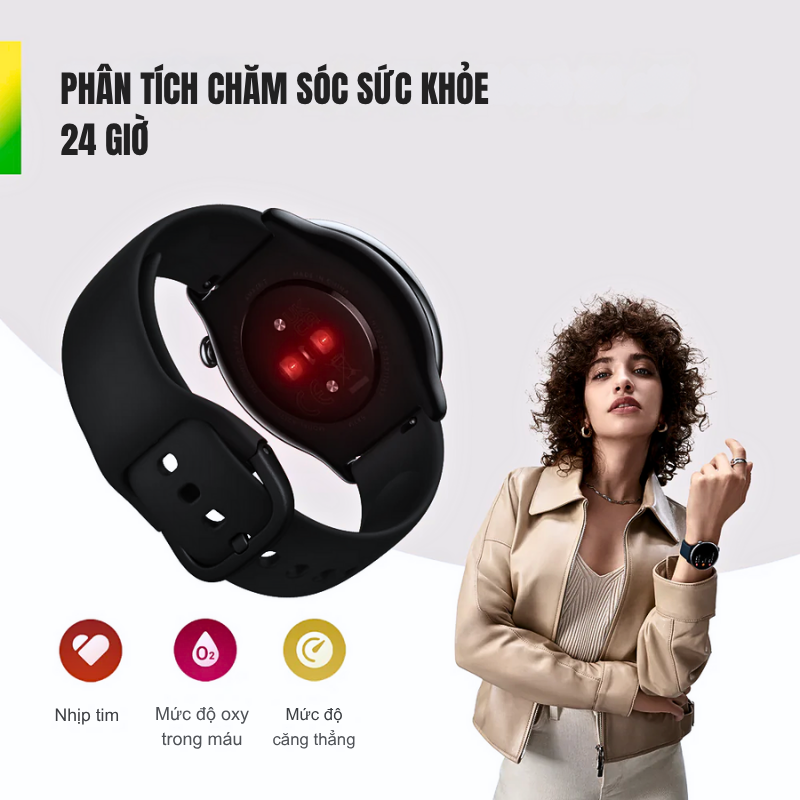 Đồng hồ thông minh Amazfit GTR Mini - Thanh lịch nhỏ gọn, tính năng đỉnh cao, khẳng định phong cách riêng của bạn Đồng hồ thông minh Amazfit GTR Mini - Thanh lịch nhỏ gọn, tính năng đỉnh cao, khẳng định phong cách riêng của bạn - Hình ảnh 2