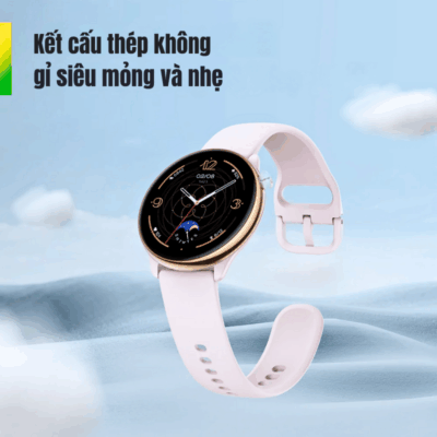 Đồng hồ thông minh Amazfit GTR Mini - Thanh lịch nhỏ gọn, tính năng đỉnh cao, khẳng định phong cách riêng của bạn Đồng hồ thông minh Amazfit GTR Mini - Thanh lịch nhỏ gọn, tính năng đỉnh cao, khẳng định phong cách riêng của bạn - Nổi bật với thiết kế siêu mỏng và trọng lượng nhẹ, <strong>Amazfit GTR Mini</strong> là sự lựa chọn hoàn hảo cho những ai tìm kiếm một chiếc đồng hồ thông minh vừa thời trang vừa mạnh mẽ. Sở hữu màn hình AMOLED rực rỡ, khung thép không gỉ cao cấp và thời lượng pin đáng kinh ngạc lên đến 14 ngày, <strong>Amazfit GTR Mini</strong> đồng hành cùng bạn mỗi ngày. Tích hợp GPS 5 vệ tinh, theo dõi sức khỏe toàn diện (nhịp tim, SpO2, giấc ngủ) và hơn 120 chế độ thể thao, chiếc đồng hồ này giúp bạn sống khỏe, sống chất và luôn thể hiện phong cách độc đáo của mình.