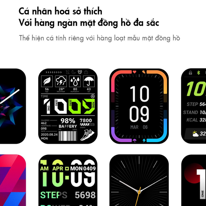 Đồng hồ thông minh Amazfit GTS 2e - Thanh lịch, tinh tế, theo dõi sức khỏe toàn diện cho cuộc sống năng động Đồng hồ thông minh Amazfit GTS 2e - Thanh lịch, tinh tế, theo dõi sức khỏe toàn diện cho cuộc sống năng động - Hình ảnh 6