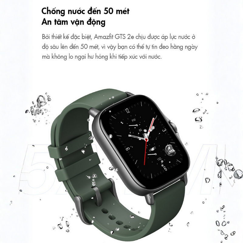 Đồng hồ thông minh Amazfit GTS 2e - Thanh lịch, tinh tế, theo dõi sức khỏe toàn diện cho cuộc sống năng động Đồng hồ thông minh Amazfit GTS 2e - Thanh lịch, tinh tế, theo dõi sức khỏe toàn diện cho cuộc sống năng động - Hình ảnh 2