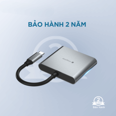 Bộ Chuyển Đổi HUB Mophie 3in1 USB-C - Mở rộng kết nối thiết bị USB-C của bạn chỉ với một phụ kiện duy nhất! <strong>HUB Mophie 3in1</strong> USB-C là bộ chuyển đổi đa năng, tích hợp cổng USB-A tốc độ cao, HDMI hỗ trợ 4K sắc nét và USB-C Power Delivery (PD) để sạc xuyên qua. Hoàn hảo cho laptop, máy tính bảng và điện thoại. Dù bạn cần kết nối màn hình ngoài, truyền dữ liệu hay cấp nguồn, <strong>HUB Mophie 3in1</strong> đều đáp ứng. Thiết kế nhỏ gọn, bền bỉ, giúp tối ưu hóa không gian làm việc và giải trí mọi lúc mọi nơi. Nâng tầm trải nghiệm kết nối với <strong>HUB Mophie 3in1</strong> ngay hôm nay!