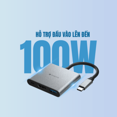 Bộ Chuyển Đổi HUB Mophie 3in1 USB-C - Mở rộng kết nối thiết bị USB-C của bạn chỉ với một phụ kiện duy nhất! <strong>HUB Mophie 3in1</strong> USB-C là bộ chuyển đổi đa năng, tích hợp cổng USB-A tốc độ cao, HDMI hỗ trợ 4K sắc nét và USB-C Power Delivery (PD) để sạc xuyên qua. Hoàn hảo cho laptop, máy tính bảng và điện thoại. Dù bạn cần kết nối màn hình ngoài, truyền dữ liệu hay cấp nguồn, <strong>HUB Mophie 3in1</strong> đều đáp ứng. Thiết kế nhỏ gọn, bền bỉ, giúp tối ưu hóa không gian làm việc và giải trí mọi lúc mọi nơi. Nâng tầm trải nghiệm kết nối với <strong>HUB Mophie 3in1</strong> ngay hôm nay!
