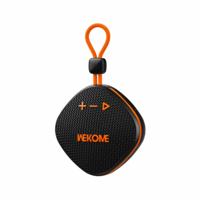 Loa Bluetooth WeKome WD-07 Âm Thanh Mạnh Mẽ, Thiết Kế Đa Dụng, Di Động Mọi Lúc Mọi Nơi - Loa WeKome WD-07 là sự kết hợp hoàn hảo giữa thiết kế hiện đại và hiệu suất âm thanh ấn tượng. Với công nghệ Bluetooth tiên tiến, Loa WeKome WD-07 mang đến kết nối ổn định, giúp bạn thưởng thức âm nhạc không dây sống động mọi lúc mọi nơi. Thiết kế nhỏ gọn, kèm theo quai xách tiện lợi, khiến WeKome WD-07 trở thành người bạn đồng hành lý tưởng cho những chuyến đi, buổi dã ngoại hay các buổi tiệc ngoài trời. Chất âm mạnh mẽ, bass sâu lắng cùng thời lượng pin tốt sẽ khuấy động mọi không gian.