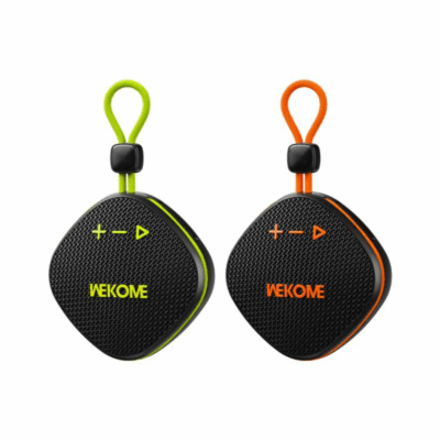 Loa Bluetooth WeKome WD-07 Âm Thanh Mạnh Mẽ, Thiết Kế Đa Dụng, Di Động Mọi Lúc Mọi Nơi - Loa WeKome WD-07 là sự kết hợp hoàn hảo giữa thiết kế hiện đại và hiệu suất âm thanh ấn tượng. Với công nghệ Bluetooth tiên tiến, Loa WeKome WD-07 mang đến kết nối ổn định, giúp bạn thưởng thức âm nhạc không dây sống động mọi lúc mọi nơi. Thiết kế nhỏ gọn, kèm theo quai xách tiện lợi, khiến WeKome WD-07 trở thành người bạn đồng hành lý tưởng cho những chuyến đi, buổi dã ngoại hay các buổi tiệc ngoài trời. Chất âm mạnh mẽ, bass sâu lắng cùng thời lượng pin tốt sẽ khuấy động mọi không gian.