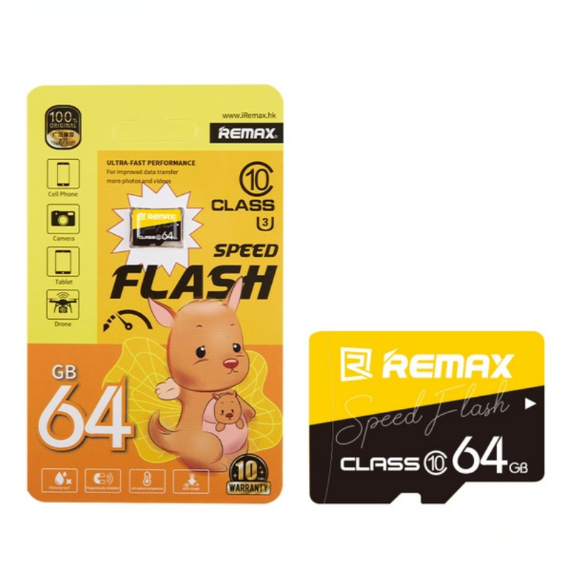 Thẻ Nhớ Micro SD Remax 32GB/64GB/128GB/256GB Thẻ Nhớ Micro SD Remax 32GB/64GB/128GB/256GB - Hình ảnh 3