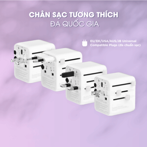 Củ Sạc Du Lịch Mophie Essentials 35W 3C2A GaN – Đa Năng, Sạc Nhanh Cho Mọi Hành Trình - Hình ảnh 5