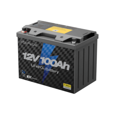 Pin EcoFlow Lithium 12V 100Ah Deep Cycle LiFePO4 – Năng lượng bền bỉ cho mọi hành trình