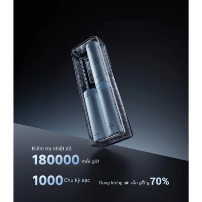 Pin sạc dự phòng Cuktech No.10 Plus Power Bank 15.000mAh 150W (PB150P) - Kế thừa sức mạnh huyền thoại của người tiền nhiệm, <strong>Cuktech No.10 Plus Power Bank 15.000mAh 150W</strong> (PB150P) nay đã trở lại với dung lượng pin nâng cấp lên 15.000mAh và 3 cổng sạc tiện lợi. Sản phẩm vẫn giữ vững "ngôi vương" với khả năng sạc siêu nhanh Mi Turbo Charge 120W độc quyền cho các dòng điện thoại Xiaomi cao cấp.Bên cạnh đó, cổng Type-C hỗ trợ công suất đầu ra lên đến 120W, sẵn sàng nạp năng lượng cho cả MacBook và laptop. Thiết kế Cyberpunk thời thượng, màn hình TFT thông minh hiển thị chi tiết thông số sạc, cùng khả năng sạc lại siêu tốc 100W, tất cả hội tụ trong một thiết kế nhỏ gọn. <strong>Cuktech No.10 Plus Power Bank 15.000mAh 150W</strong> chính là giải pháp năng lượng tối thượng cho mọi hành trình.