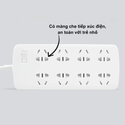 Ổ Cắm Điện 8 Cổng Pisen 008 Dây 1.8M Chống Cháy, Bảo Vệ Quá Tải, An Toàn Tuyệt Đối Cho Gia Đình - <span class="ng-star-inserted">Bạn đang tìm kiếm một ổ cắm điện đa năng, an toàn và bền bỉ cho gia đình hay văn phòng? </span><strong class="ng-star-inserted"><span class="ng-star-inserted">Pisen 008</span></strong><span class="ng-star-inserted"> chính là lựa chọn hoàn hảo! Với 8 cổng cắm tiện lợi và dây dài 1.8M, </span><strong class="ng-star-inserted"><span class="ng-star-inserted">Pisen 008</span></strong><span class="ng-star-inserted"> cung cấp đủ không gian cho mọi thiết bị điện tử của bạn. Đặc biệt, sản phẩm được làm từ chất liệu chống cháy cao cấp, tích hợp tính năng bảo vệ quá tải thông minh, đảm bảo an toàn tuyệt đối, ngăn ngừa các rủi ro về điện. Thiết kế an toàn với trẻ nhỏ cũng là một điểm cộng lớn, giúp bạn yên tâm hơn. Hãy nâng cấp hệ thống điện của bạn với </span><strong class="ng-star-inserted"><span class="ng-star-inserted">Pisen 008</span></strong><span class="ng-star-inserted"> để trải nghiệm sự tiện lợi và an toàn vượt tr</span>