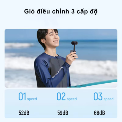 Quạt-USB-Cuktech-CP-Mini-Fan-Turbo-Charged 
