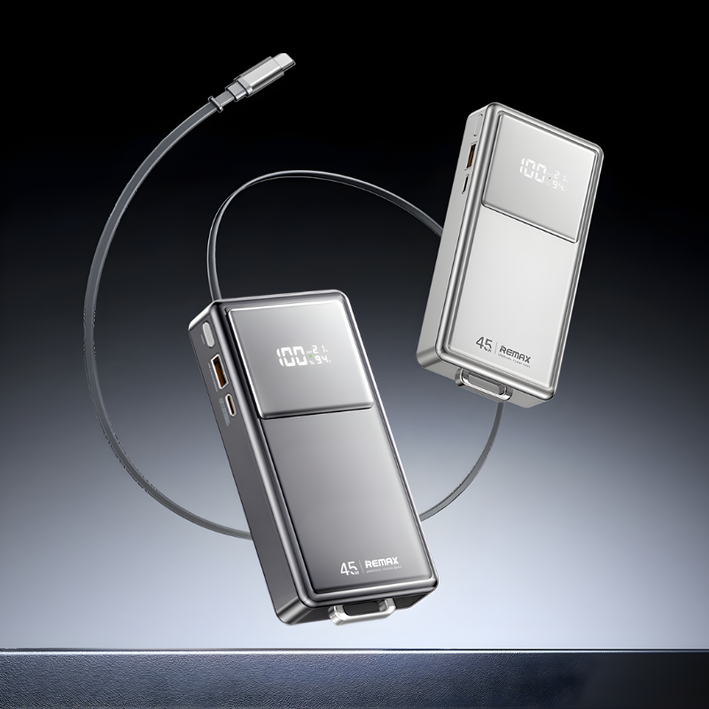 Sạc Dự Phòng Remax FCP-30 20.000mAh - Tích Hợp Cáp Type-C Sạc Dự Phòng Remax FCP-30 20.000mAh - Tích Hợp Cáp Type-C - Hình ảnh 3